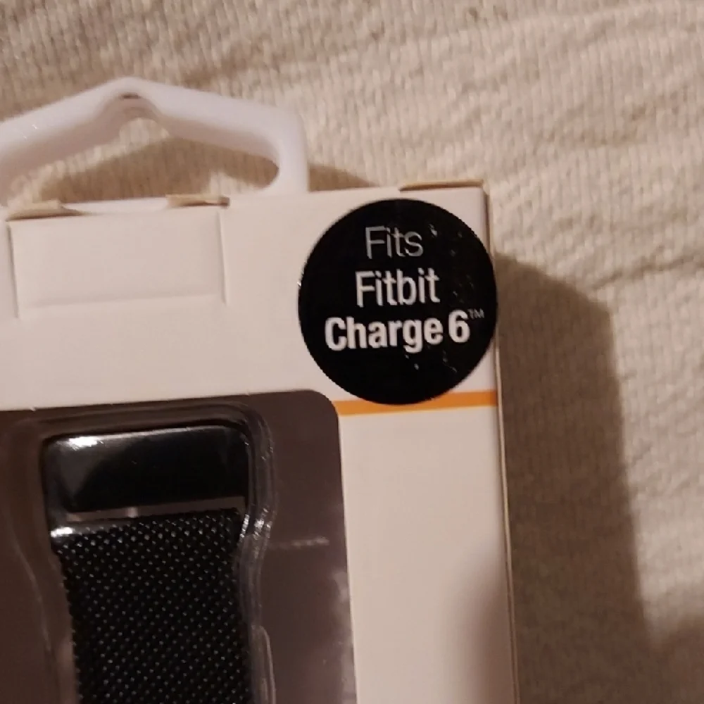 Black Stainless Steel Mesh Band for Fitbit Charge 5